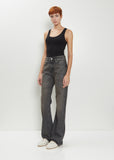 Cotton Denim Bootcut Jean
