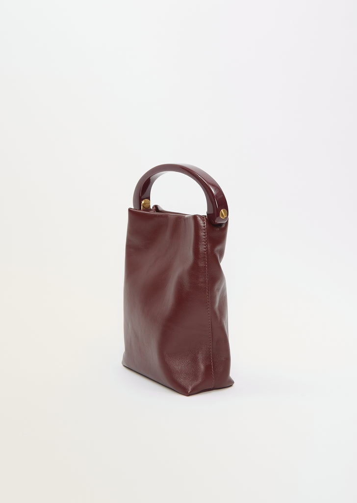 Crossbody Crisp Bag — Burgundy