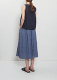 Cotton Poplin Balloon Hem Tank