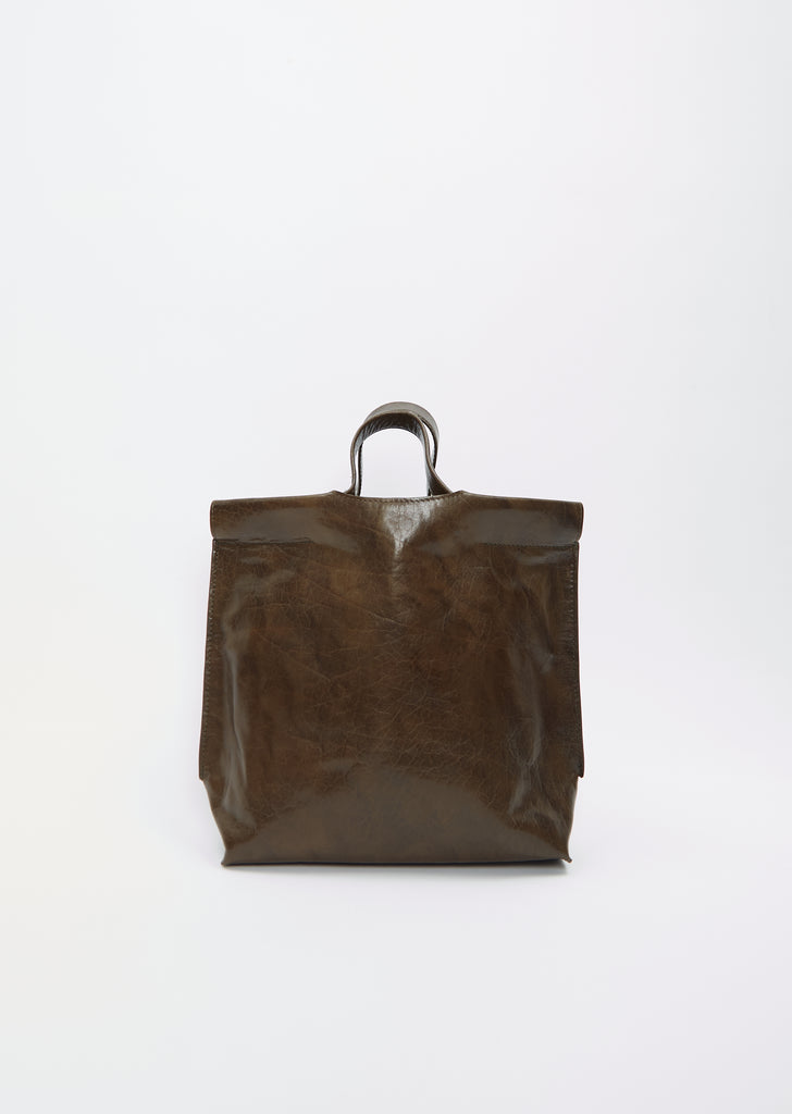 Shopper Bag, Small — Olive