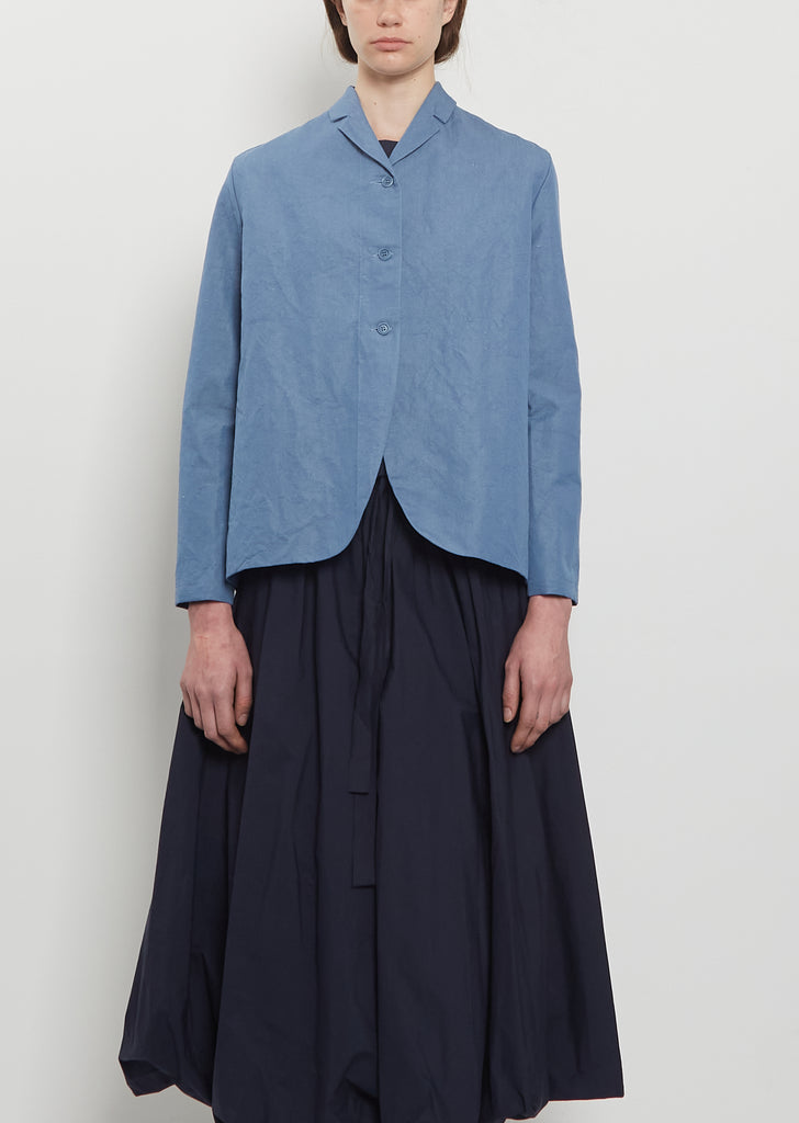 Cotton Linen 3-Button Jacket