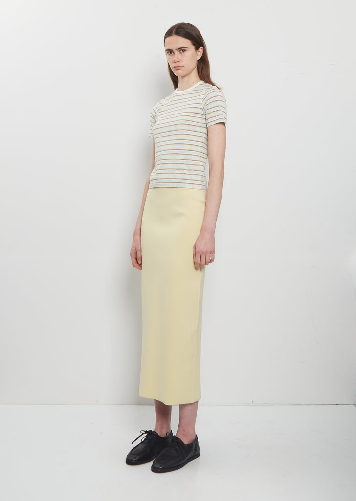 Gradient Stripe Jersey Tee