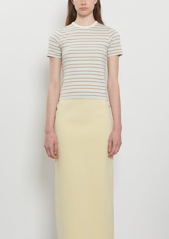 Gradient Stripe Jersey Tee