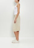 Cotton Denim Double Knee Shorts
