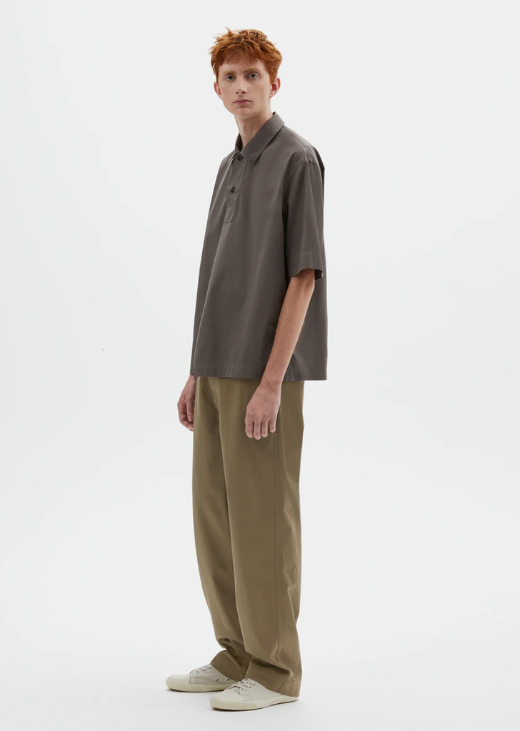 Offset Placket Polo