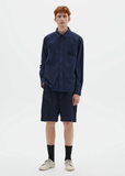Overall Pyjama Shirt — Midnight