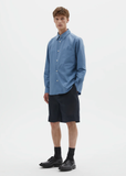 Basic Shirt — Mineral Blue