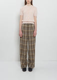 Super Fine Tropical Wool Two-Tuck Slacks