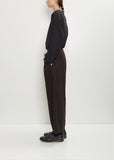 Deep Pockets Cotton Wide Leg Pants