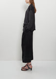 Satin Drawstring Trousers