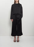 Satin Drawstring Trousers
