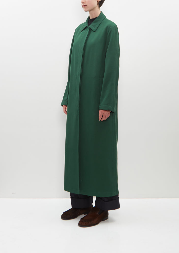 Raltony Wool Coat — Emerald