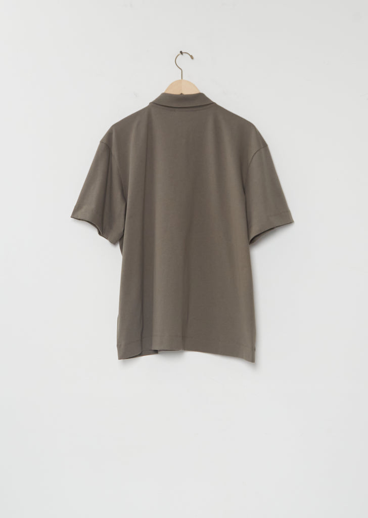 Short Sleeve Cotton Polo — Bay