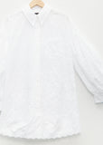 Signature Sleeve Shirt Dress W/ Trim