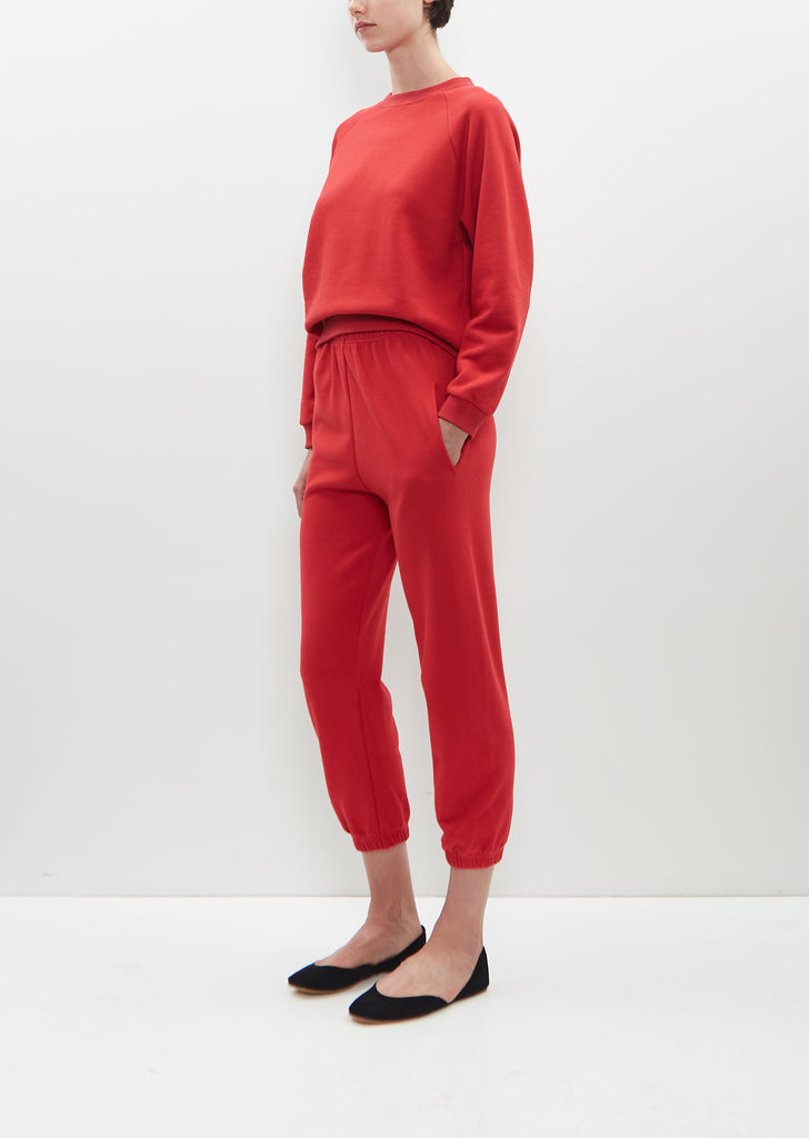 Studio Sweatpant — Red