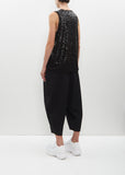 Pleated Drawstring Pant