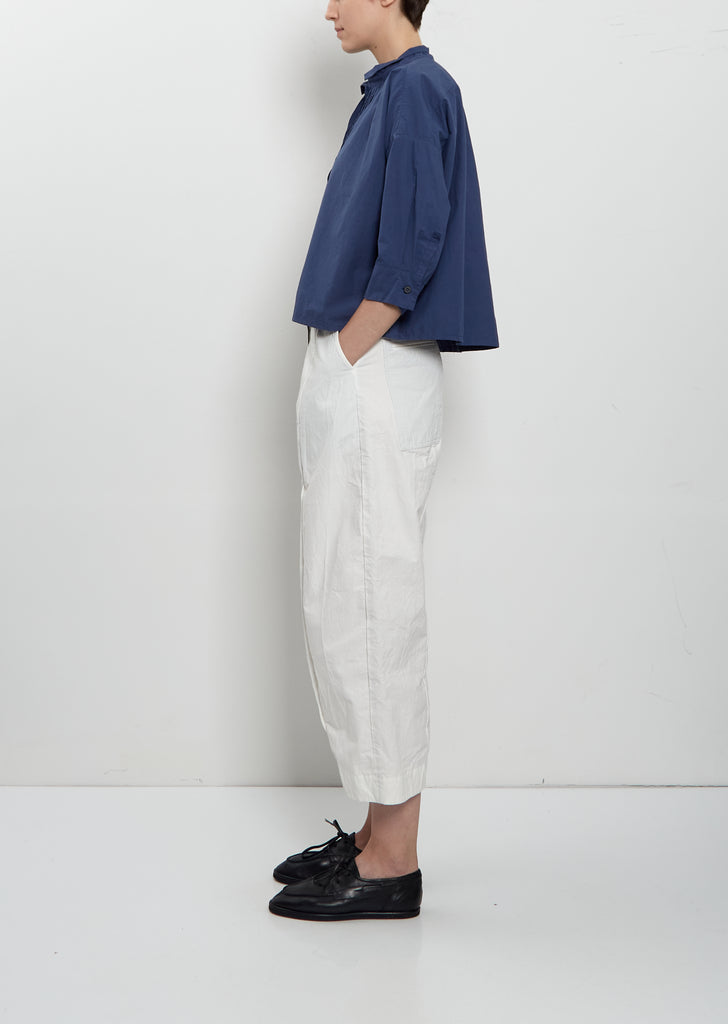 Claudia Cotton Shirt — American Blue