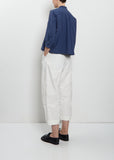 Claudia Cotton Shirt — American Blue