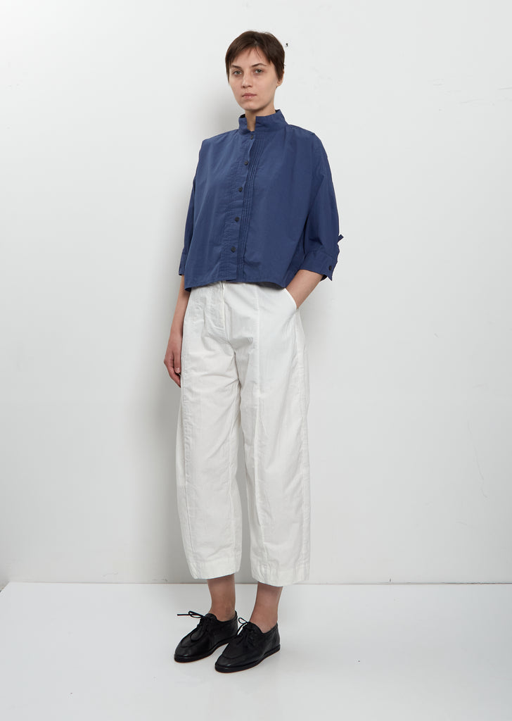 Claudia Cotton Shirt — American Blue