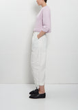 Maggy Boxy Cashmere Sweater — Pale Rose