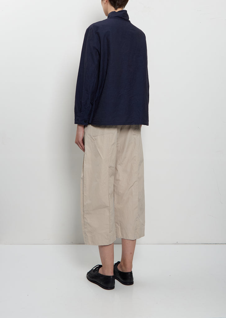 Jenny Cotton Shirt — Navy