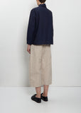 Jenny Cotton Shirt — Navy