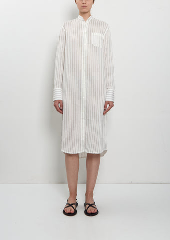 Cotton Silk Summer Tunic Dress