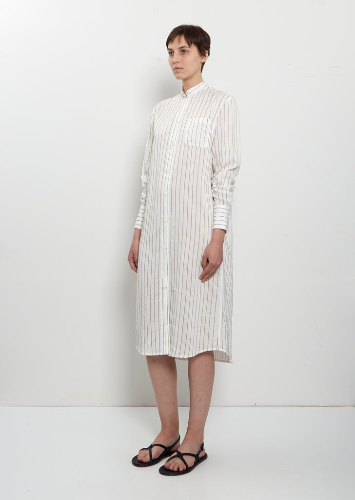 Cotton Silk Summer Tunic Dress