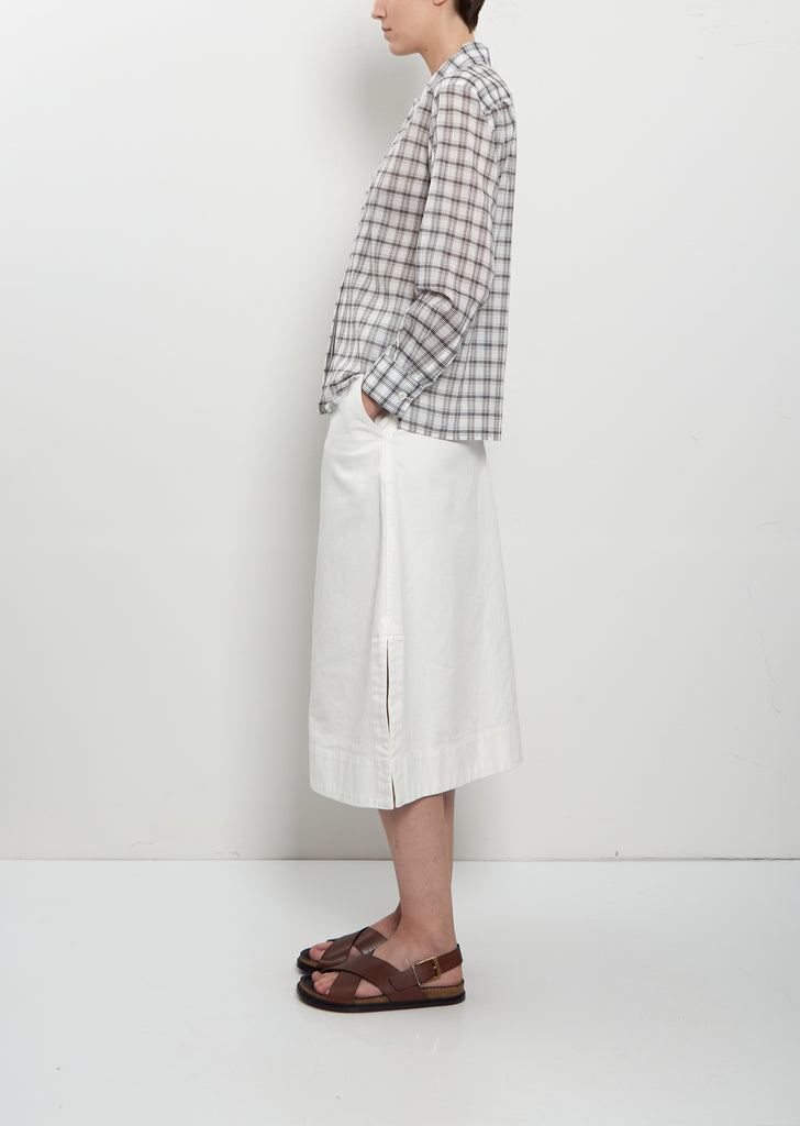 Curve Collar Shirt