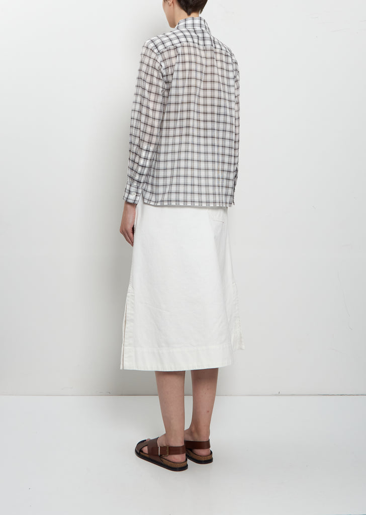 Curve Collar Shirt