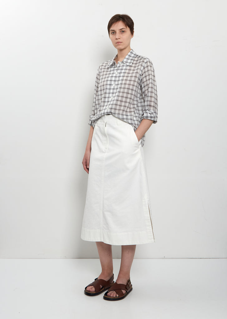 Curve Collar Shirt