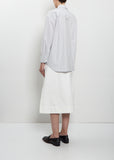 Turn-Up Cuff Cotton Shirt