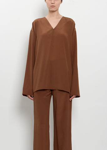 V-Lol Silk Top