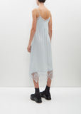 Lace Trim Slip Dress — Duck Egg