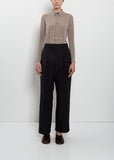 Cotton Blend Fluttering Pants