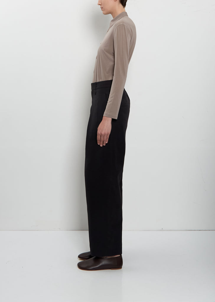 Cotton Blend Fluttering Pants