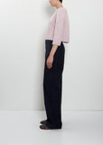 Minou Short Aran Cashmere Silk Sweater