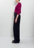 Bibi 3/4 Sleeve Cashmere Sweater