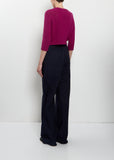 Bibi 3/4 Sleeve Cashmere Sweater