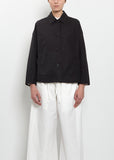 Juliette Technical Cotton Jacket— Black
