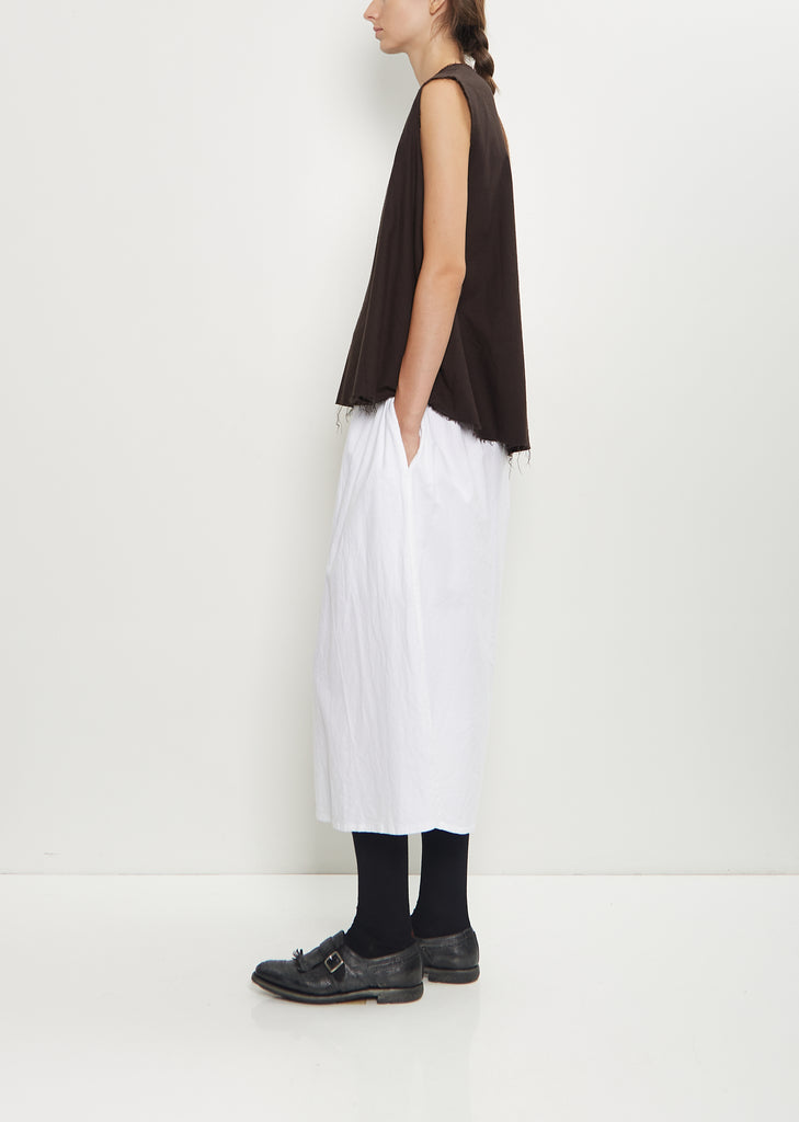 Sleeveless Cotton 12B-OE Top