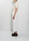 Luca Short Sleeve Cashmere Cardigan — Off White