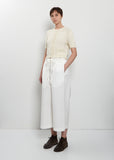 Luca Short Sleeve Cashmere Cardigan — Off White