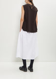 Sleeveless Cotton 12B-OE Top