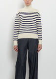 Sailor Striped Boxy Cashmere Sweater