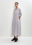 Cotton Dobby Shirt Dress