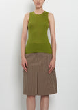Heirloom Knit Tank — Asparagus