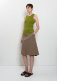 Heirloom Knit Tank — Asparagus