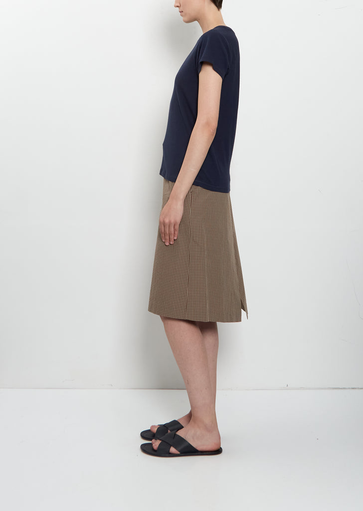 Raglan Cotton Tee — Marine