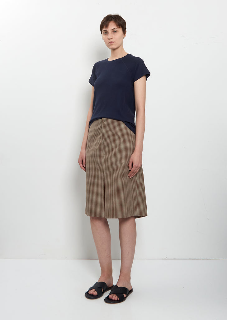Raglan Cotton Tee — Marine